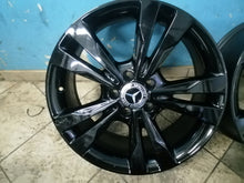 Load image into Gallery viewer, 4x Alufelge 18 Zoll 7.5&quot; 5x112 44ET Schwarz A2054012802 Mercedes-Benz Rim Wheel