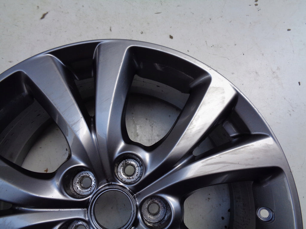 1x Alufelge 18 Zoll 7.0" 5x114.3 45ET Matt Silber 9965787080 Mazda Cx-30