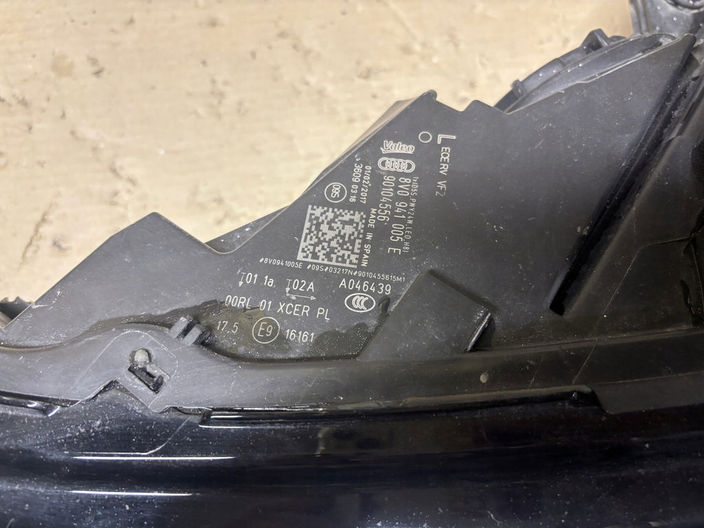 Frontscheinwerfer Audi A3 8V0941005E LED Links Scheinwerfer Headlight SCH7051302117ox