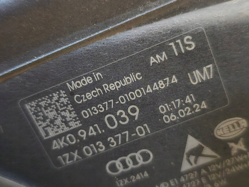 Frontscheinwerfer Audi A6 C8 4K0941039 Links Scheinwerfer Headlight SCH5396835913xq