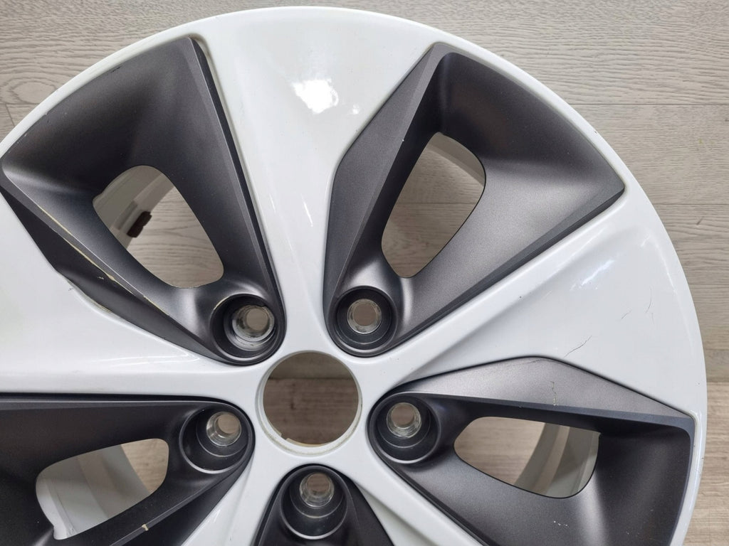 1x Alufelge 16 Zoll 6.5" 5x114.3 50ET Matt Weiß 52910-G7200 Hyundai Ioniq FEL1940527957wh