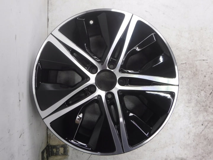 1x Alufelge 18 Zoll 8.5" 5x112 56ET Glanz Schwarz A2054018300 Mercedes-Benz W205 FEL9594613726po