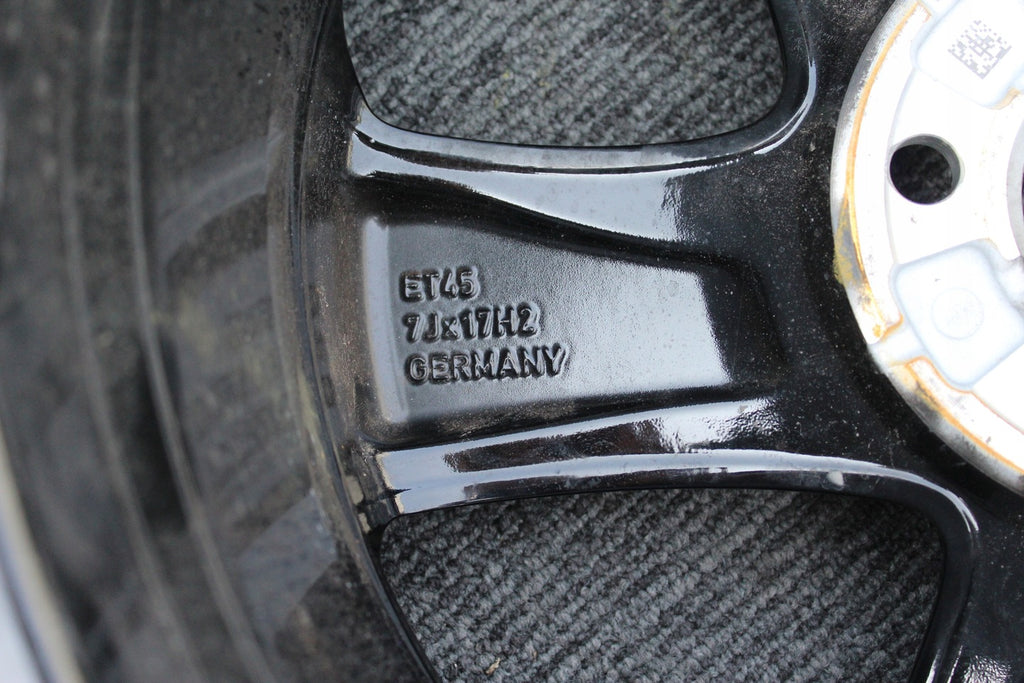 1x Alufelge 17 Zoll 7.0" 5x108 45ET Glanz Graphit JX7J-1007-D1A Ford Focus Mg