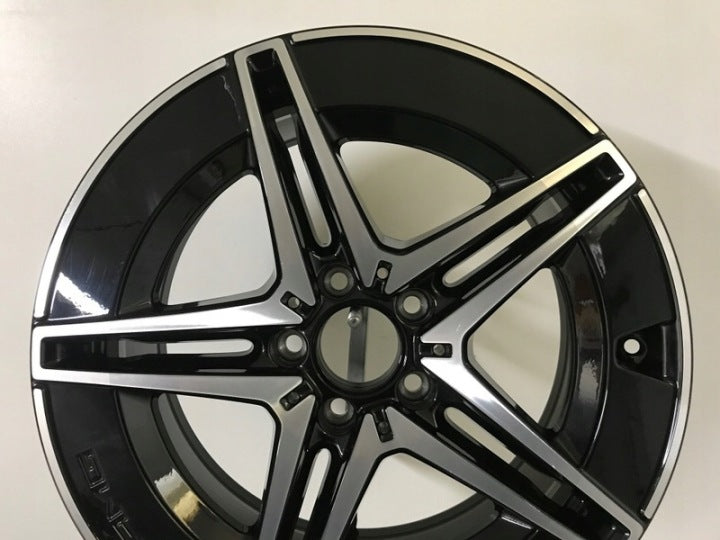1x Alufelge 18 Zoll 8.5" 5x112 52ET A2064011800 Mercedes-Benz Rim Wheel FEL3934918294nq