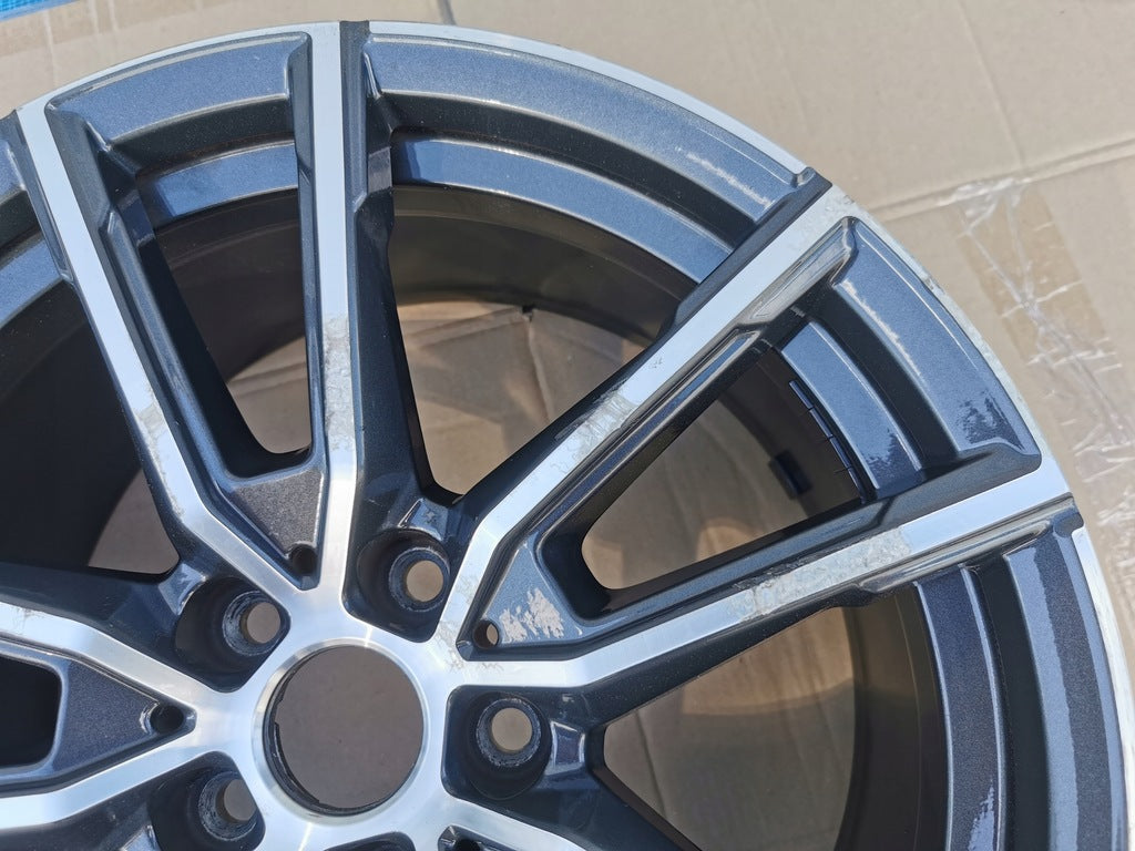 1x Alufelge 18 Zoll 8.5" 5x112 40ET Glanz Graphit 6897082 BMW 3 G21 G20 Mg FEL3580781693xo