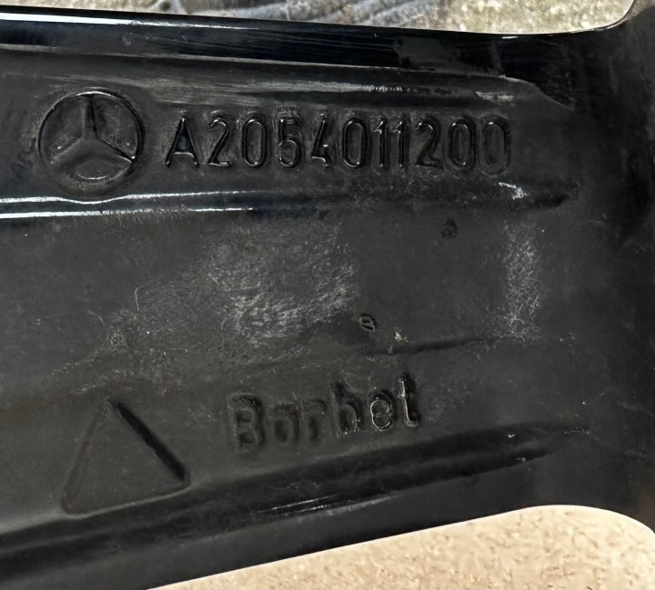 1x Alufelge 18 Zoll 8.5" 5x112 49ET Glanz Silber A2054011200 Mercedes-Benz Amg FEL9986192102pi