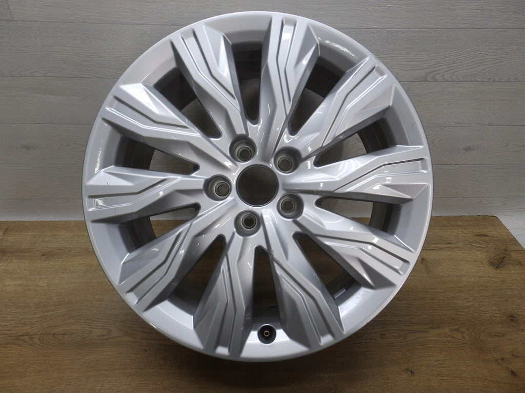 1x Alufelge 18 Zoll 7.5" 5x112 39ET Glanz Silber 8W0071498 Audi A4 B9 Rim Wheel