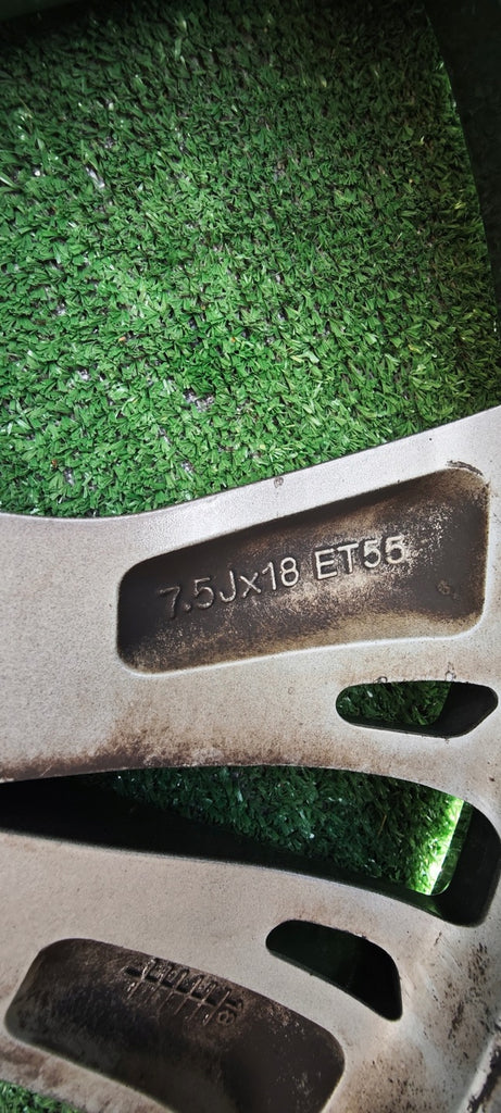 1x Alufelge 18 Zoll 7.5" 5x108 55ET Ford Mondeo Rim Wheel