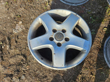 Laden Sie das Bild in den Galerie-Viewer, 4x Alufelge 17 Zoll 7.0" 5x120 55ET 7H0601025C VW T5 Rim Wheel FEL4165620777lt