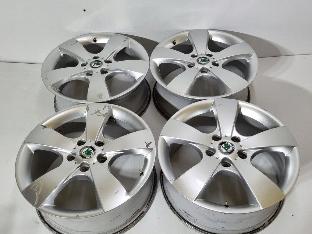 4x Alufelge 17 Zoll 7.0" 5x112 54ET 1Z0601025D Skoda Octavia I Rim Wheel FEL5732683029dy
