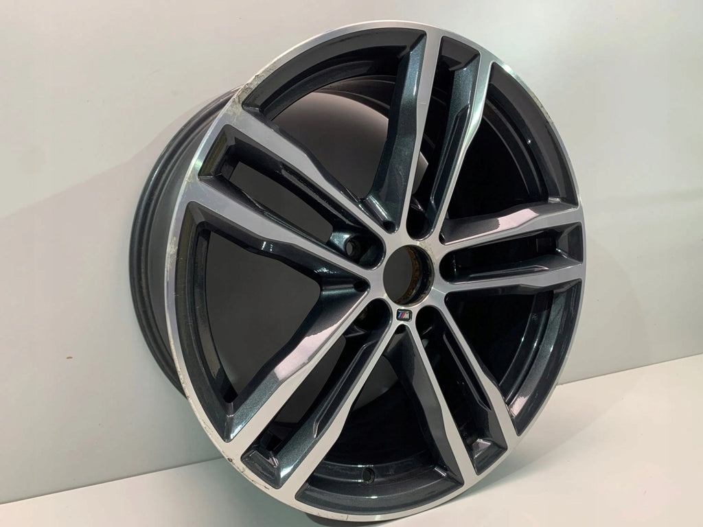 1x Alufelge 19 Zoll 8.5" 5x120 47ET Glanz Grau 7856711 BMW 3 F30 F31 Mg FEL9520538359yw
