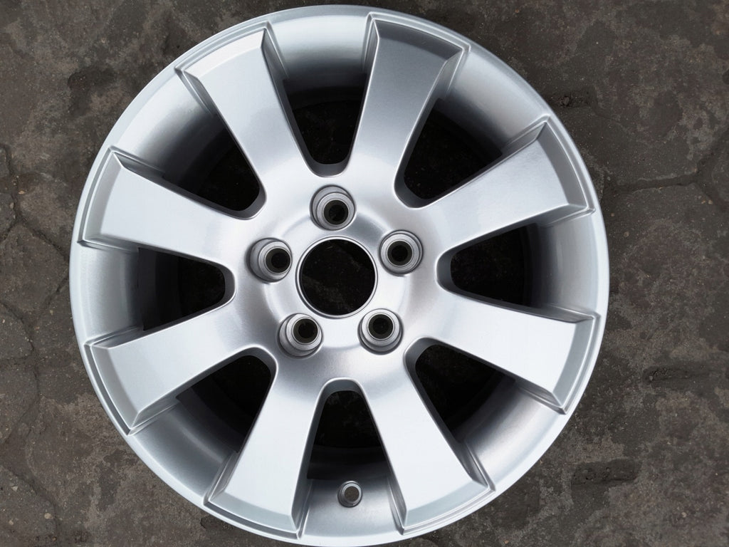 1x Alufelge 15 Zoll 6.5" 5x110 35ET Glanz Silber Opel Meriva Rim Wheel FEL6119332885he
