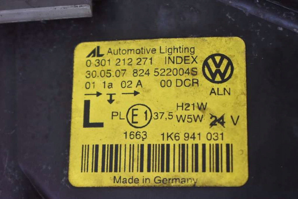 Frontscheinwerfer VW Jetta 1K6941031 Xenon Links Scheinwerfer Headlight SCH8455353353jl