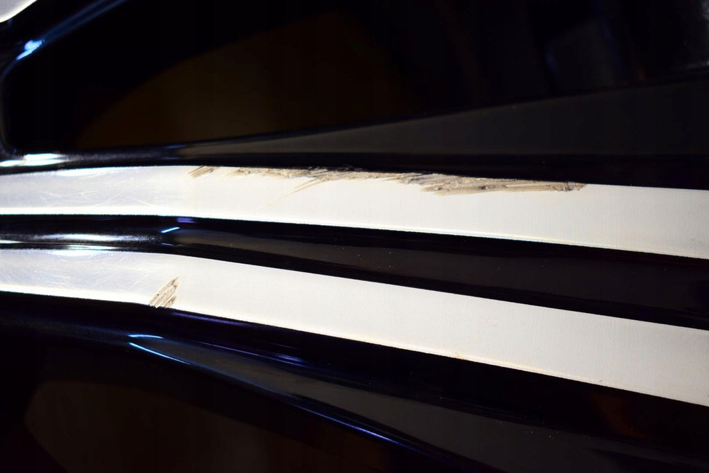 1x Alufelge 18 Zoll 8.0" 5x108 42ET Glanz Schwarz 32243391 Volvo S60 V60 S90 V90