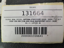 Laden Sie das Bild in den Galerie-Viewer, Motor Kia Optima D4FD 1.7 CRDI 136PS 100kW 196TKm Diesel Engine Unkomplett MOT3331541905qg