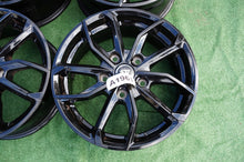 Laden Sie das Bild in den Galerie-Viewer, 4x Alufelge 16 Zoll 6.5" 5x120 60ET Glanz Schwarz VW Transporter Rim Wheel FEL1215255942at