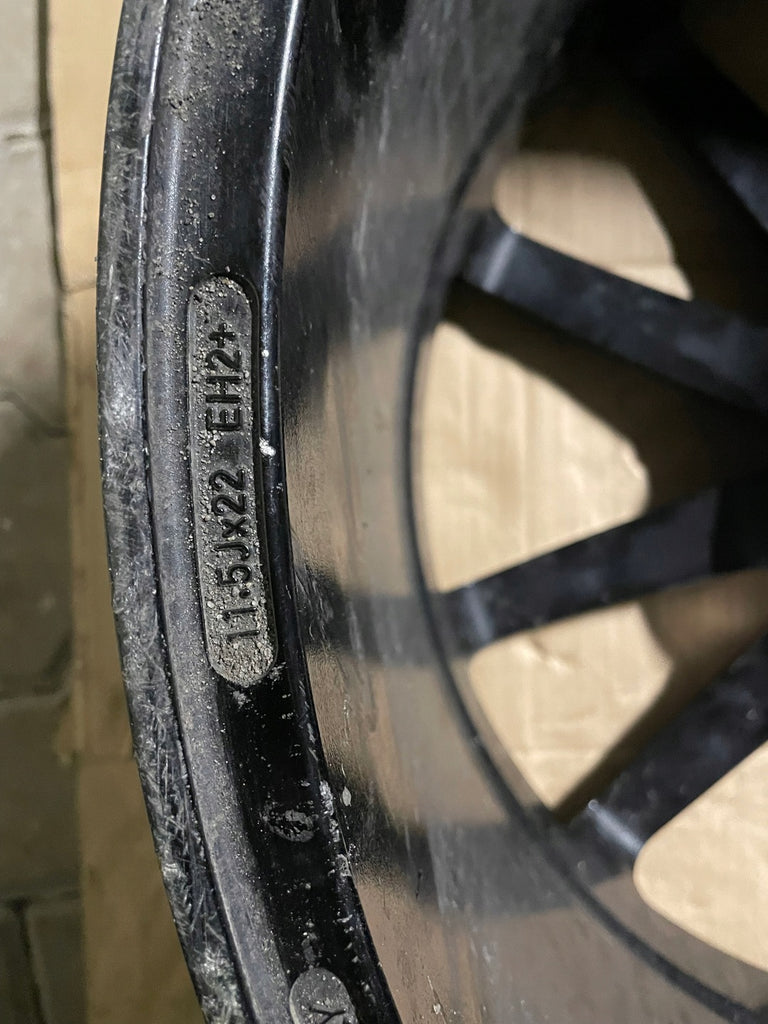 1x Alufelge 22 Zoll 11.5" 5x130 22115 Rim Wheel
