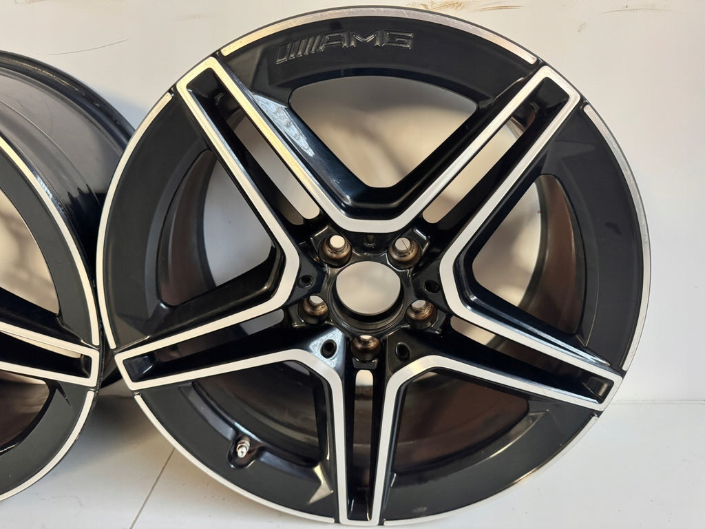 1x Alufelge 18 Zoll 8.5" 5x112 49ET A2054019600 Mercedes-Benz W205 Rim Wheel FEL7260440984eo