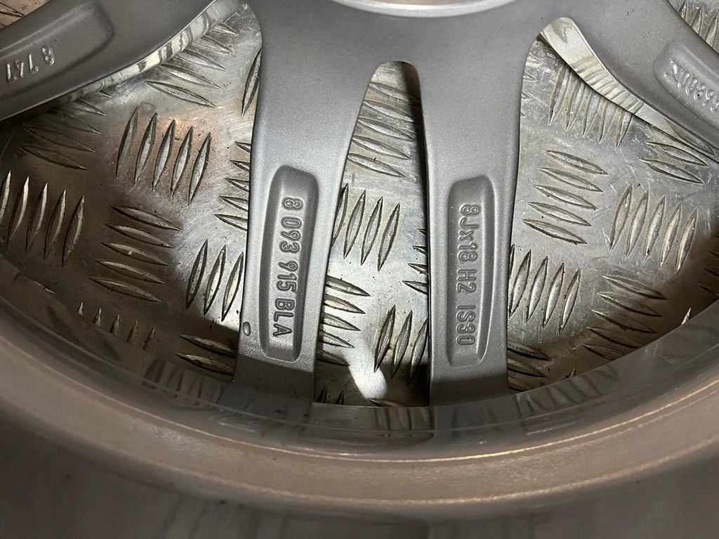 1x Alufelge 18 Zoll 8.0" 5x112 Glanz Silber 8093915 BMW Rim Wheel FEL6214253417pm