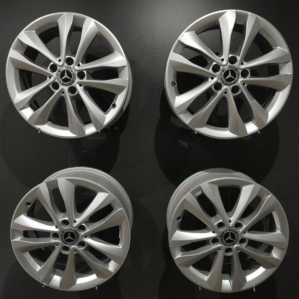 4x Alufelge 17 Zoll 7.0" 5x112 48 5ET A2054018000- Mercedes-Benz W205 Rim Wheel FEL3836973607lx