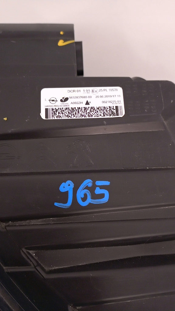 Frontscheinwerfer Opel Zafira Vivaro 00218275-01 Xenon Links Headlight