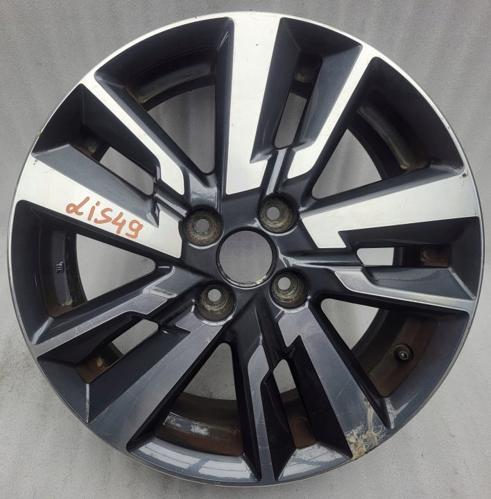 1x Alufelge 16 Zoll 6.0" 4x100 50ET Glanz Graphit 2K955FA1A Mg Micra I V K14 FEL6337557386pc