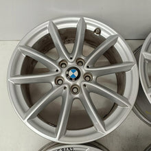 Load image into Gallery viewer, 4x Alufelge 17 Zoll 7.5" 5x112 52ET Glanz Silber 6856061 BMW X1 F48 Rim Wheel FEL7557252961ay