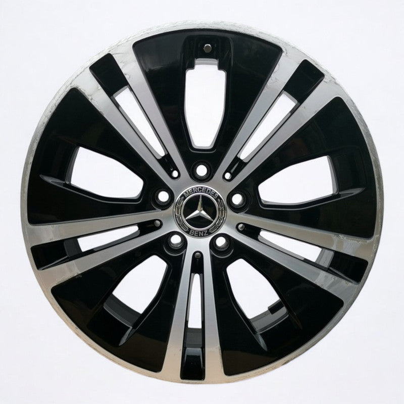 1x Alufelge 18 Zoll 8.0" 5x112 43ET A2134015200 Mercedes-Benz Rim Wheel