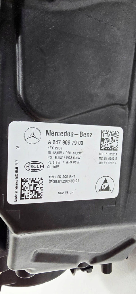 Frontscheinwerfer Mercedes-Benz Glb X247 A2479067903 Links Headlight SCH4948443399bo