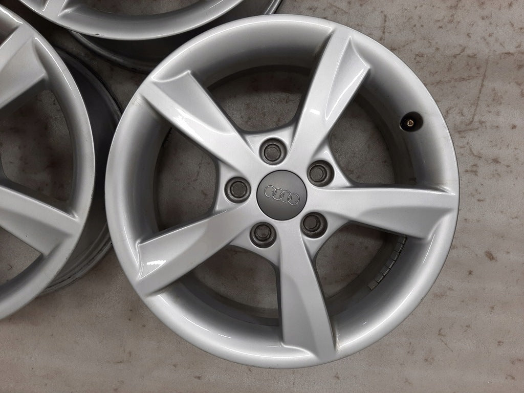 4x Alufelge 16 Zoll 6.0" 5x112 48ET Glanz Silber 8V0071496 Audi A3 Rim Wheel FEL9233331760mg