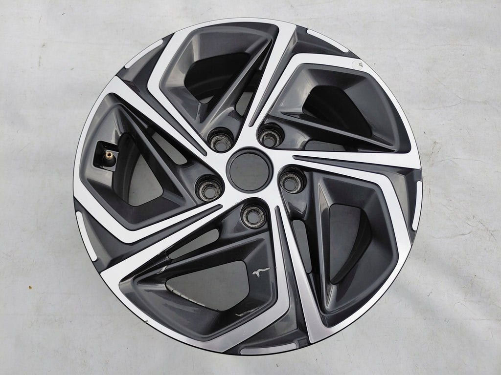 1x Alufelge 16 Zoll 6.5" 5x114.3 50ET Glanz Grau 52910-G4600 Hyundai I30 Mg