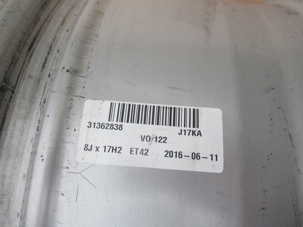 4x Alufelge 17 Zoll 8.0" 5x108 42ET Glanz Silber 31362838 Volvo S90 V90 FEL4258962373si