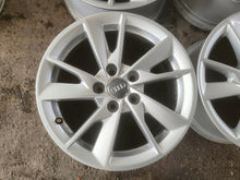 Load image into Gallery viewer, 4x Alufelge 16 Zoll 7.0" 5x112 35ET Glanz Silber 8W0601025 Audi A4 B8 Rim Wheel FEL4616345222dx