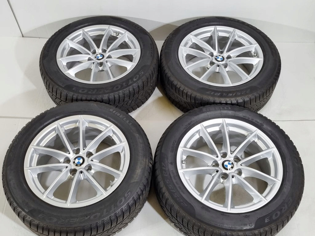 4x Alufelge 17 Zoll 7.5" 5x112 27ET Glanz Silber 6868217 BMW 5 G30 6 G32 7 G11 FEL9875102469ub