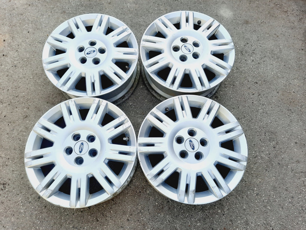 4x Alufelge 17 Zoll 6.5" 5x108 52 5ET Glanz Silber 1S7JCA Ford Mondeo Rim Wheel FEL3230666852bz