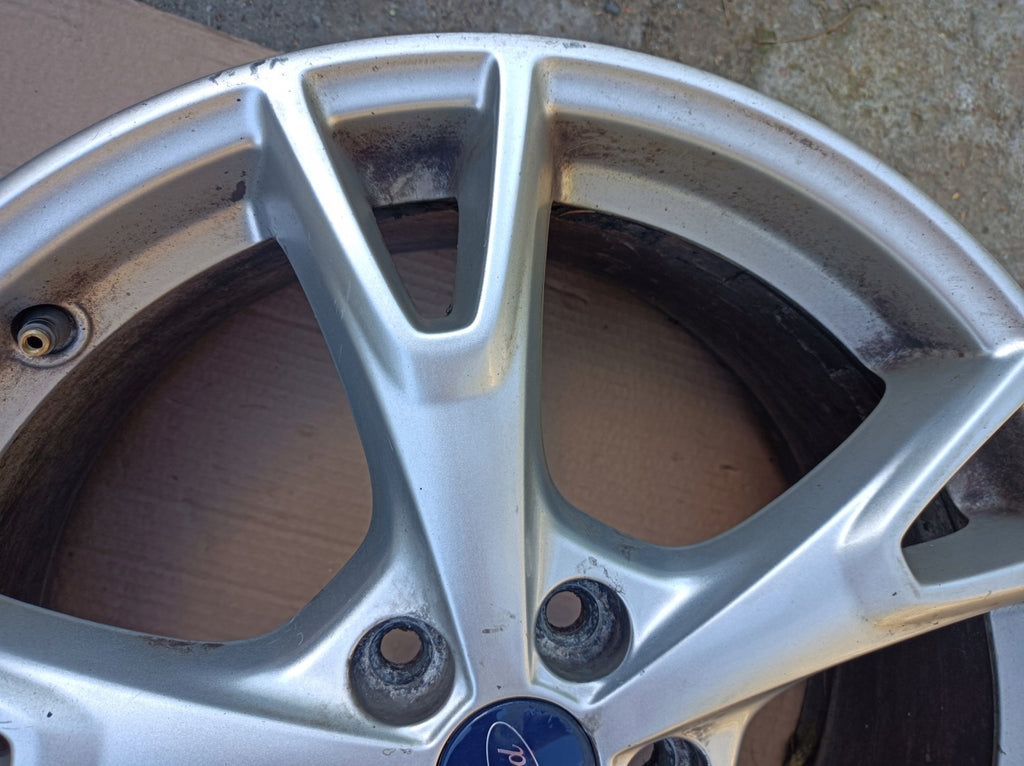 1x Alufelge 18 Zoll 8.0" 5x108 55ET Glanz Silber F1EC-1007-D1B Ford Focus C-Max FEL3526738157aq