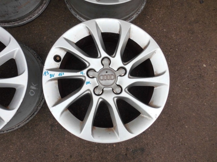 4x Alufelge 16 Zoll 6.5" 5x112 56ET 8V0601025BM Audi A3 Rim Wheel FEL4797140961gr