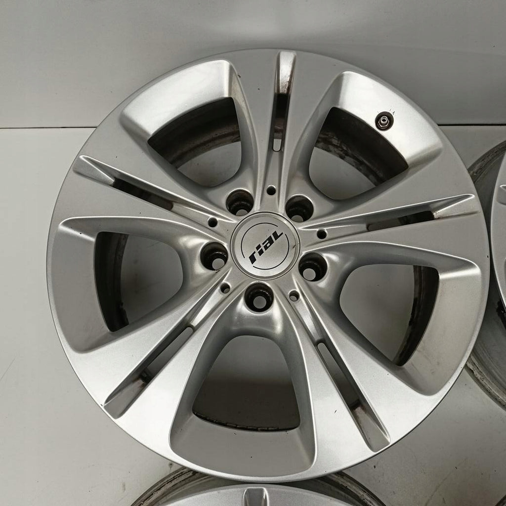 4x Alufelge 17 Zoll 7.0" 5x112 48ET Glanz Silber A2054014300 Mercedes-Benz FEL1197825998ig