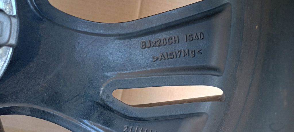 1x Alufelge 20 Zoll 8.0" 5x108 40ET M9CM-1007-AA Jaguar E-Pace Rim Wheel