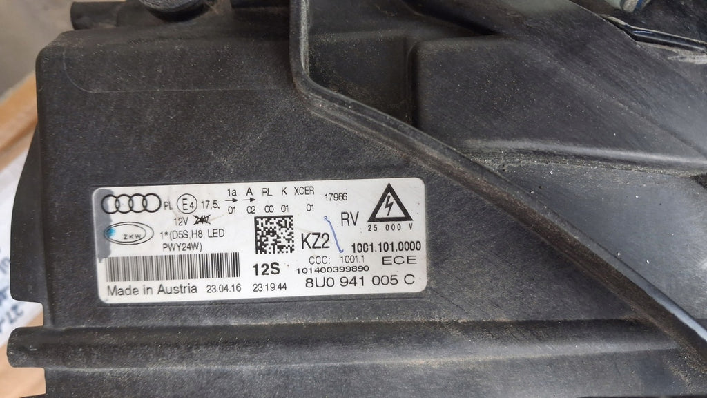 Frontscheinwerfer Audi Q3 8U0941005C LED Links Scheinwerfer Headlight SCH3989127471wt