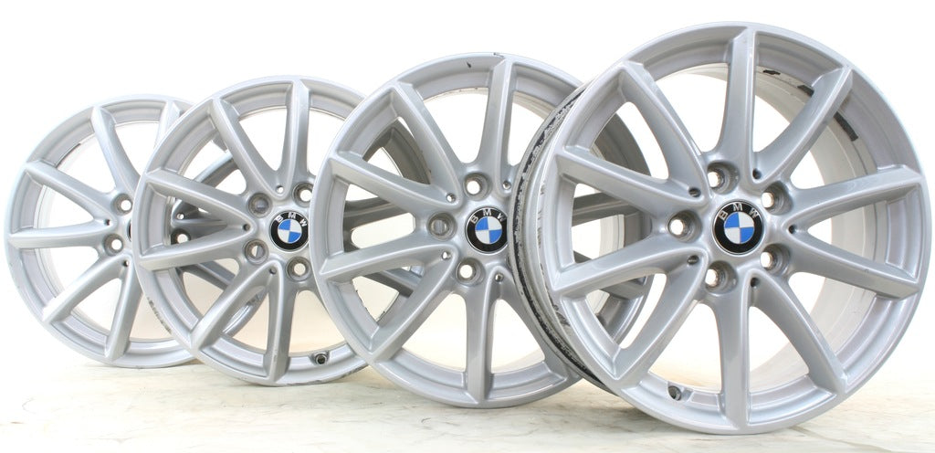 4x Alufelge 16 Zoll 7.0" 5x112 52ET Silber BMW F44 F45 F40 F46 Rim Wheel FEL6258062693zu