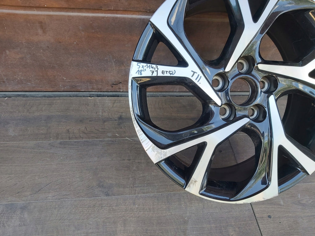 1x Alufelge 18 Zoll 7.0" 5x114.3 Toyota C-Hr Rim Wheel FEL7889930536di