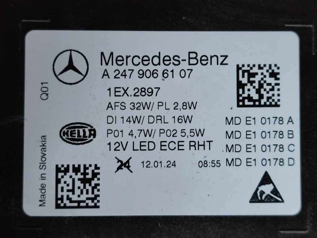Frontscheinwerfer Mercedes-Benz W247 2479066107 2479064704 2479063505 LED Links SCH5655248321bt