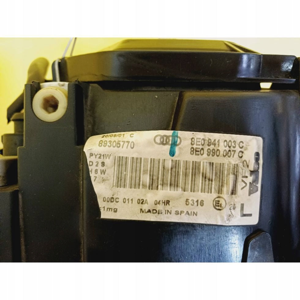 Frontscheinwerfer Audi A4 B6 DRC97174 8E0941003C 89305770 Links Headlight SCH3879783654zv