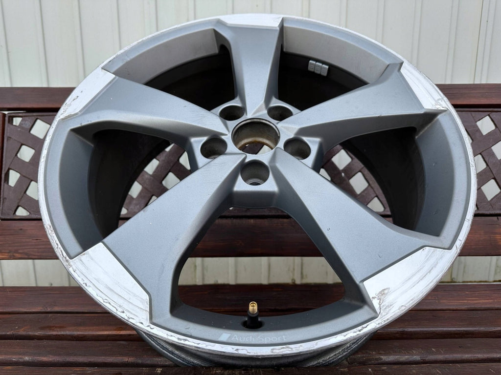 1x Alufelge 19 Zoll 8.0" 5x112 49ET Matt Graphit 8V0601025ES Audi A3 Rim Wheel FEL5295906045ci