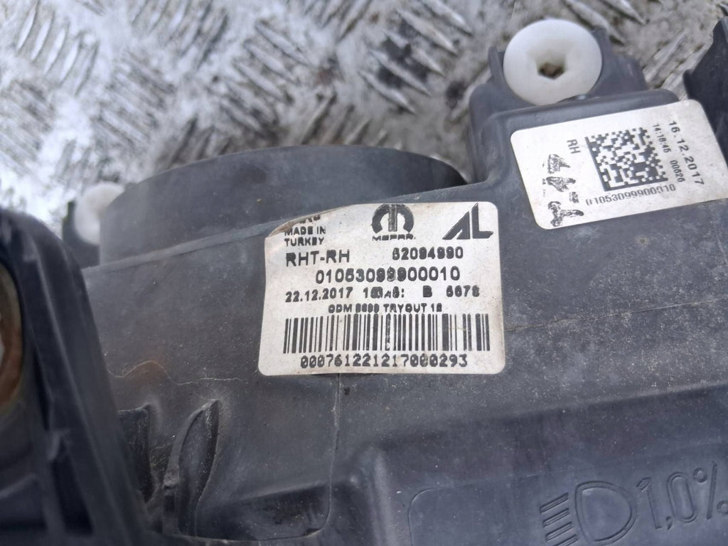 Frontscheinwerfer Fiat Tipo 82094990 Rechts Scheinwerfer Headlight SCH5893983817so