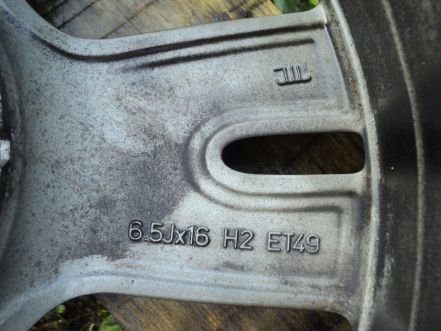 1x Alufelge 16 Zoll 6.5" 5x112 49ET A2464010000 Mercedes-Benz Rim Wheel FEL9686475482ik