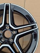 Load image into Gallery viewer, 1x Alufelge 18 Zoll 8.0" 5x112 43ET Glanz Schwarz A2134016300 Mercedes-Benz W213 FEL6792937814gy