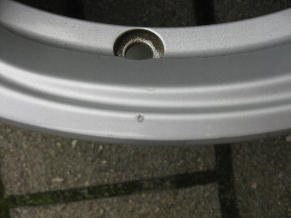 1x Alufelge 15 Zoll 5.0" 4x100 46ET Glanz Grau Mg Rim Wheel FEL4549153753ua