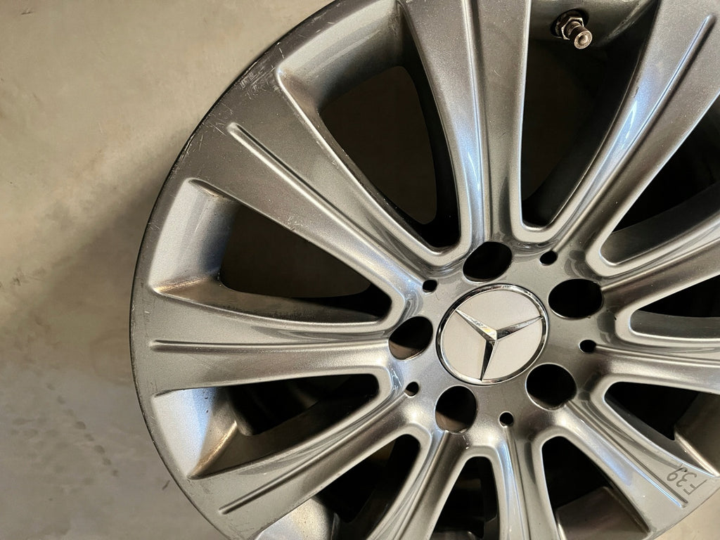 1x Alufelge 16 Zoll 8.0" 5x112 46ET Glanz Graphit A2124015802 Mercedes-Benz W212